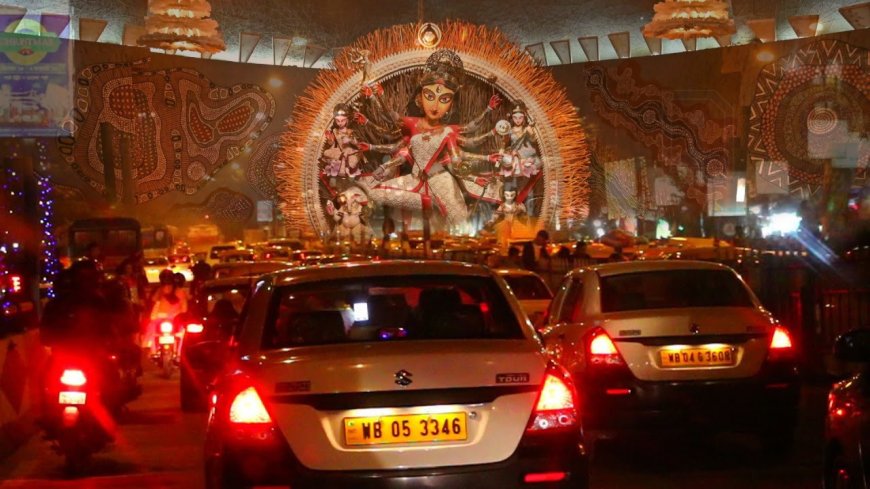 traffic notification for Durga Puja in kolkata