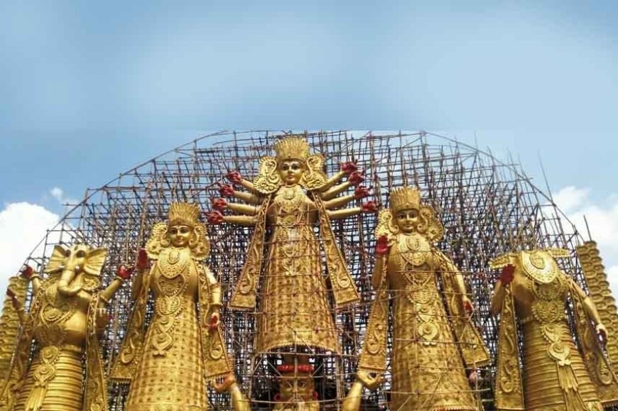 This Durga Puja Sodepur unveils 100-ft Durga idol