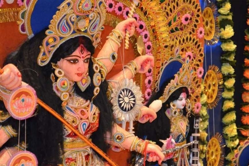 London Durga Puja 2024 Adishakti pujo preparation gnr