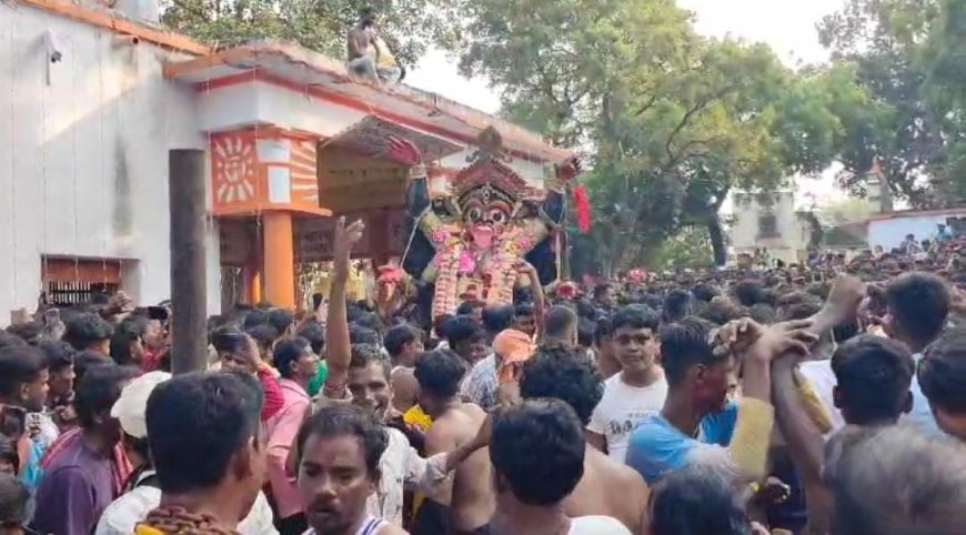 Kali cremation in Dubrajpur was dedicated on Ekadashi of Durga Puja