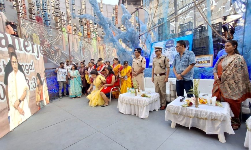 Mamata Banerjee virtually inaugurates chandernagar Jagadhatri Puja