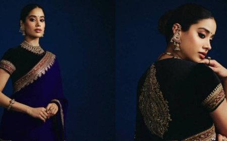 শপিং অ্যাপ ছেড়ে চোখ রাখুন মায়ের আলমারিতে! জাহ্নবীর মতো পুজোর সাজে তাক লাগাবেন আপনিও