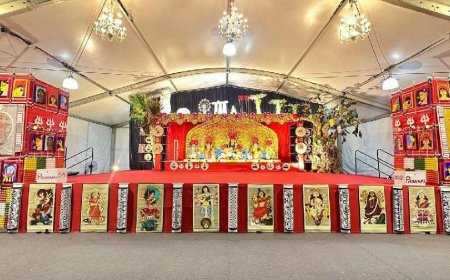 উদযাপনে বহুত্বের মিলনমেলা, তবু শিকড়ে বাঙালি, সিঙ্গাপুরে উজ্জ্বল বেঙ্গলি অ্যাসোসিয়েশন দুর্গা