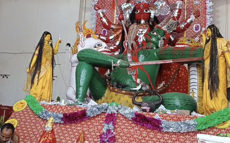 প্রাচীন রীতি মেনে কোচবিহারে বড় দেবী মায়ের সপ্তমীর পূজা, দেবীকে নিবেদন পরমান্ন ভোগ