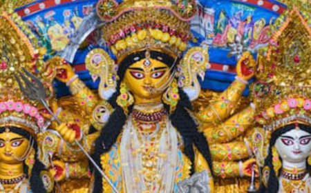 বর্গি হানার আতঙ্কে জন্ম, ঝাড়গ্রামে টিকে থাকা ৩৫০ বছরের দুর্গাপুজো