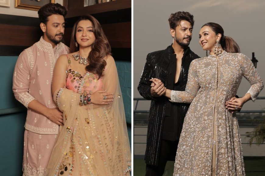 বনি সেনগুপ্ত ও কৌশানী মুখোপাধ্যায়। প্রেম-পরিচিতি নতুন আর কী! তবুও নাকি পুজো এলেই, নতুন হয়ে যায় সবকিছু? পুজো এলেই, নতুন হয়ে যায় জুটির পুরনো প্রেম।