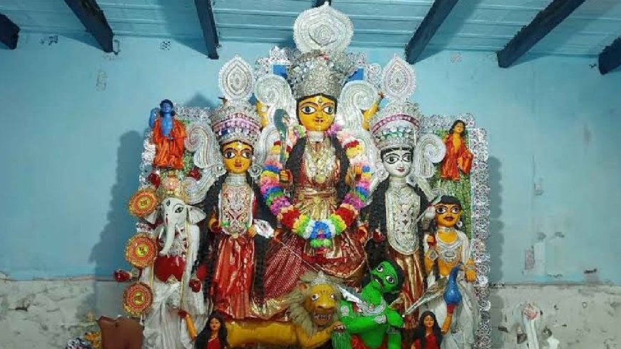 Rumor that to find out a missing child an operation was done on Durga idol