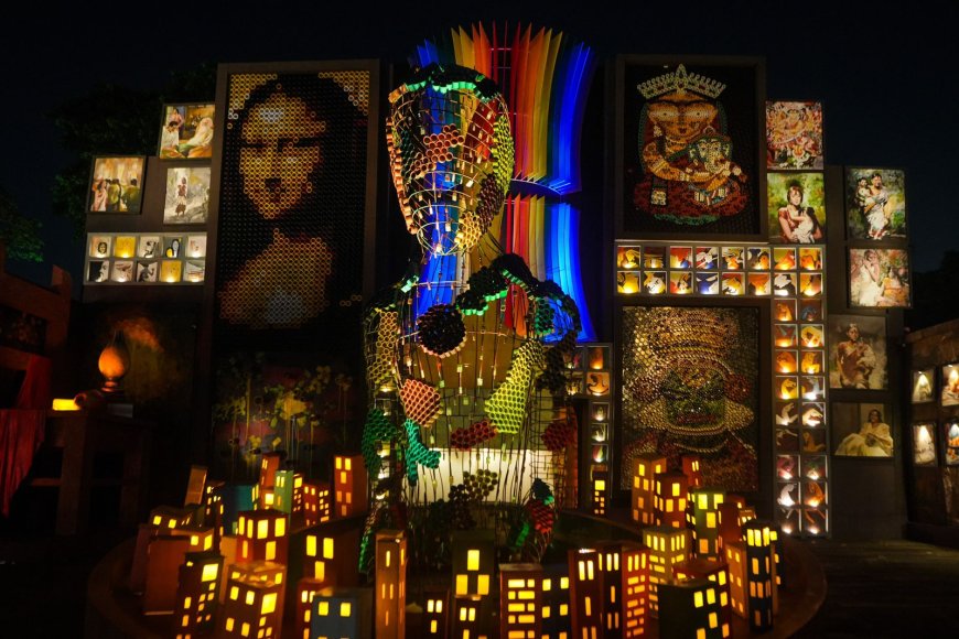 Durga Puja 2025: Hazra Park Durgotsab unveils Kolkatas tallest 30 feet Durga Idol