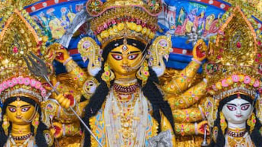 Jhargram ancient durgapuja continuing for 350 years