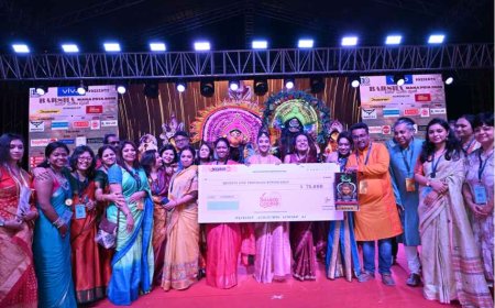 আজকাল ডট ইন বেঙ্গালুরু শারদ গৌরবের প্রথম পুরষ্কার বিজয়ী ‘বর্ষা’, উৎসবের আনন্দে নতুন পালক