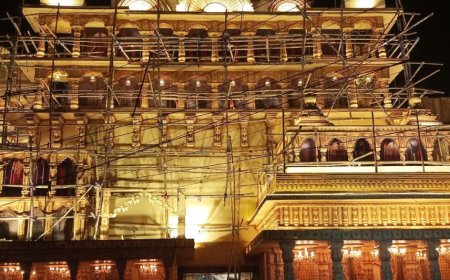 লম্বায় ১২০ ফুট, চওড়ায় ১৭০ ফুট, শ্রীকৃষ্ণের দ্বারকা যেন এবার উঠে আসবে বারাসতে