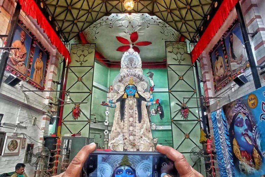 এই পুজোর কথা বলতে গেলে, বলতে হয় বহু যুগ পুরনো কাহিনি।  মহান বিপ্লবী বাঘাযতীন, নেতাজী সুভাষ চন্দ্র বসু জড়িত ছিলেন এই পুজোর সঙ্গে।  পাথুরিয়াঘাটা ব্যায়াম সমিতির প্রতিষ্ঠা হয় ১৯২৪ সালে, বিখ্যাত লাঠিয়াল অতুলকৃষ্ণ ঘোষের আদর্শে  তৈরি হয় এই অনুশীলন সমিতি। ওতপ্রোত ভাবে জড়িত ছিলেন বাঘা যতীন। তখনকার দিনে অনুশীলন সমিতি  স্বাধীনতা সংগ্রামীদের ঘাঁটি ছিল। স্বাভাবিক ভাবেই পদার্পণ হয়েছে বহু স্বনামধন্য মানুষের। ‘বড় কালী’র পুজো অবশ্য তখনও শুরু হয়নি।  ১৯২৭ সালে অতুলকৃষ্ণ প্রয়াত হলে তাঁর স্মরণে পাথুরিয়াঘাটা ব্যায়াম