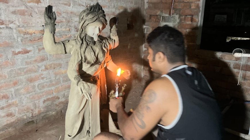 Kali Puja 2025: This traffic sergeant is making Kali idol for four consecutive years